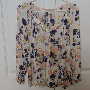 ✨Floral Lucky long sleeve blouse
